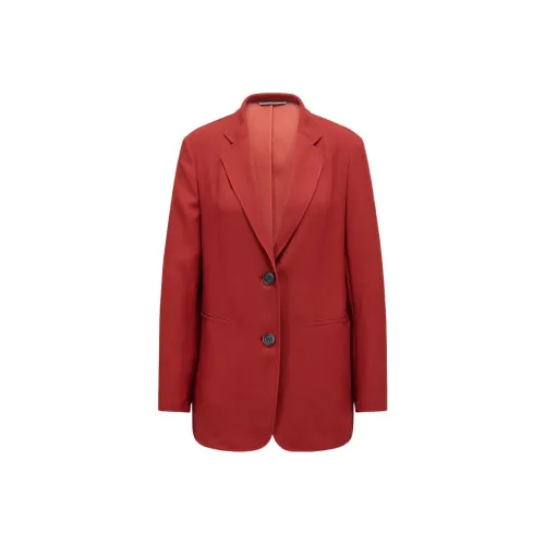 Hugo Boss Куртки и Пальто Женские Красные