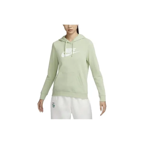 Nike Толстовка Женская Светло-Зеленая