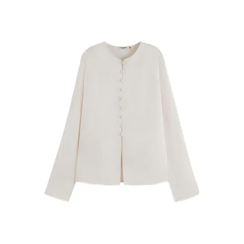 Scotch Soda FW24 Рубашка Женская Экрю