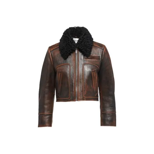 MIU MIU Коричневые Женские Куртки