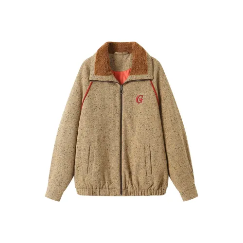 GREEN BELT Куртки Пальто Женские Dry Каштановый