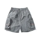 Речной камень серого цвета