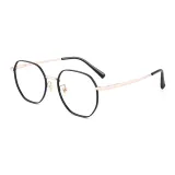 Чёрная резинка / Розово-золотой