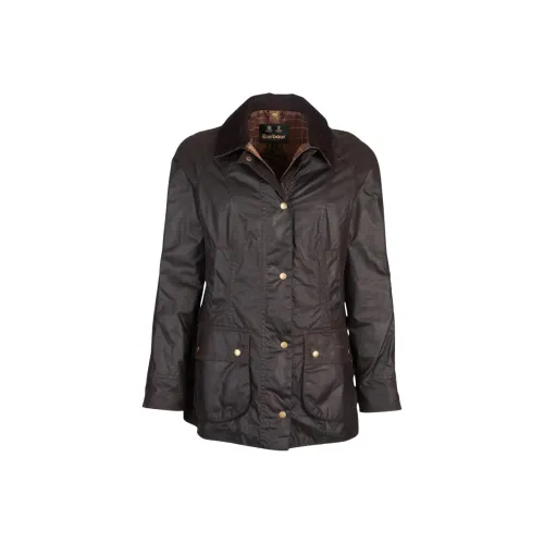 BARBOUR Куртки Пальто Женские Кофейного цвета