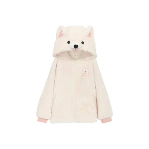 Snbl Экрю Бархат Рубашка Женские Свитшоты