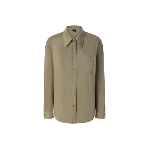 PINKO Зеленые Женские Рубашки