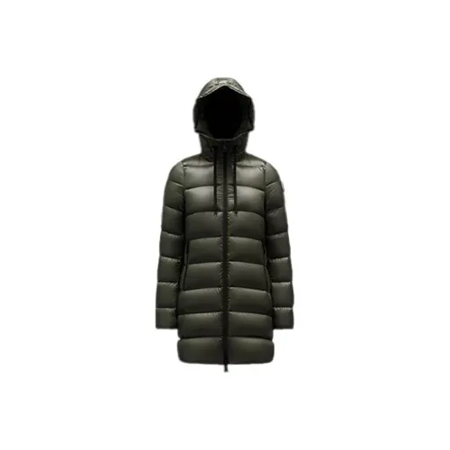 Moncler Suyen Series Зеленая Женская Пуховая Куртка