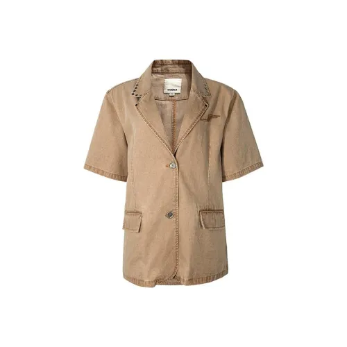 Guuka Hero Куртки и Пальто Женские Хаки