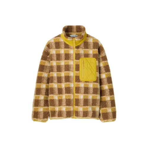 Uniqlo Marni Совместный бренд Co Branding Желтые Женские Куртки