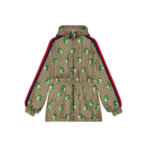 GUCCI Chinese New Year SS24 Куртки и Пальто Женские Зеленый