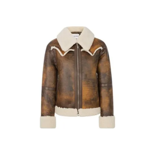 STAND STUDIO FW23 Куртки и пальто Женские Коричневый