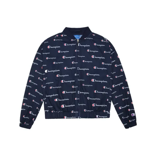 Champion Куртка Японская версия Женская Темно-синий
