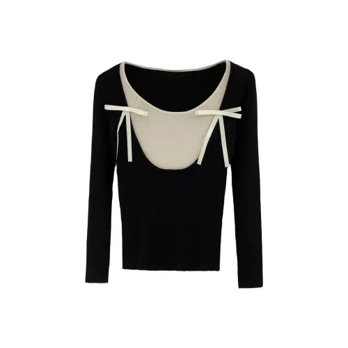 ABBY GODDESS Трикотаж Женский Черный