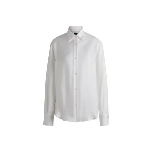 HUGO BOSS Белые Женские Рубашки