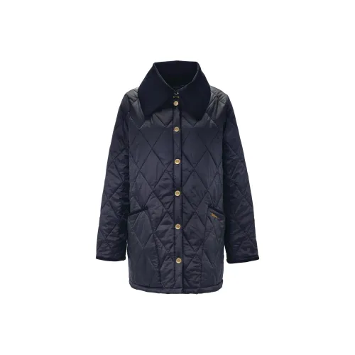 BARBOUR Modern Liddesdale Quilt Куртки Пальто Женские Темно-синий