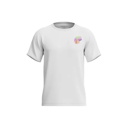 Speedo Белый Мужской T-рубашки