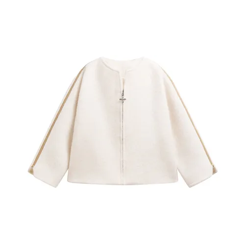 MOPB Куртки Пальто Женские Белые