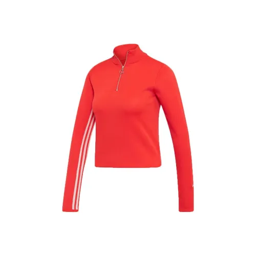 Adidas Красный Женские Трикотаж