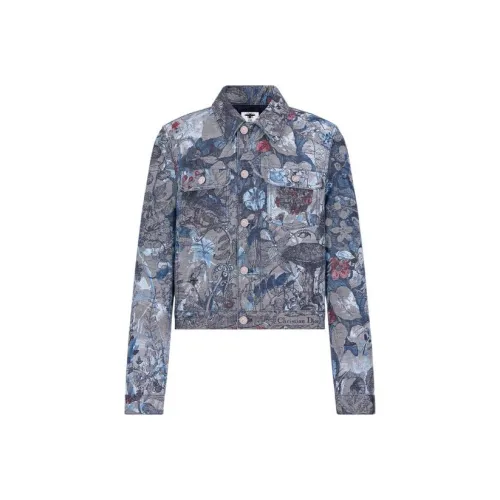 DIOR SS23 Chinese New Year Blue Женские Куртки