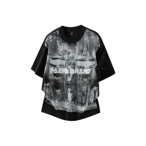 PAEFA Короткий рукав T-рубашки Унисекс