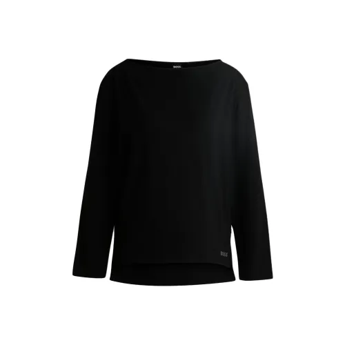 HUGO BOSS Черный Женский Трикотаж