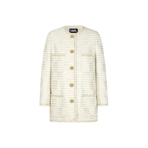 Karl Lagerfeld Куртки и Пальто Женские Белые