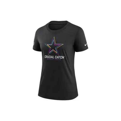 nike NFL Стандартная футболка Женская Черная