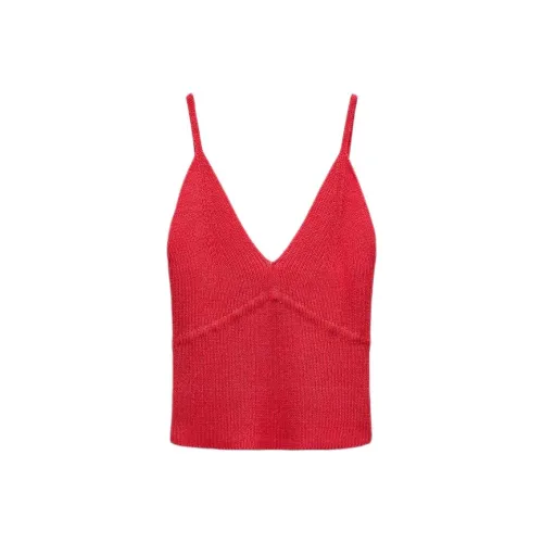 ZARA Красные Женские Камисоли