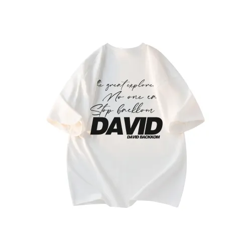 David Bakken Короткий рукав T-рубашки Унисекс