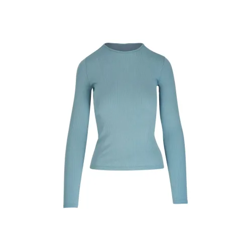 VINCE Небесно-голубые Женские Т-рубашки