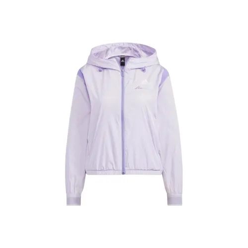 Adidas Куртка Женская Светло-фиолетовая