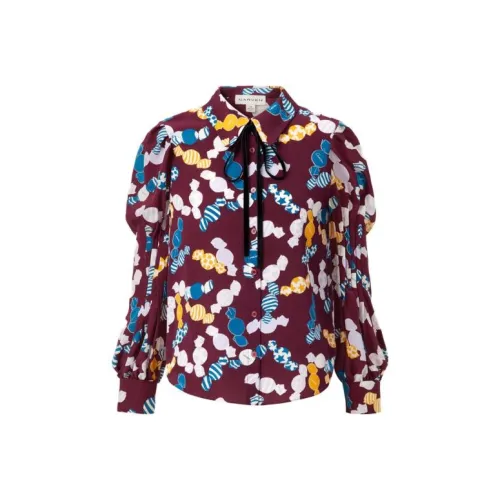 Carven Фиолетовые Женские Рубашки