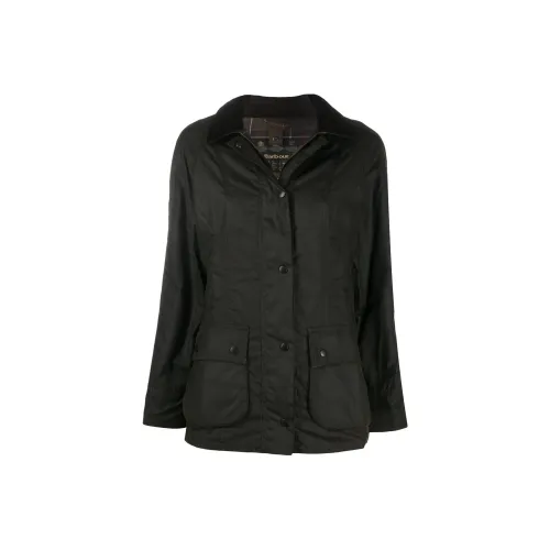 Barbour Темно-зеленая Женская Куртка