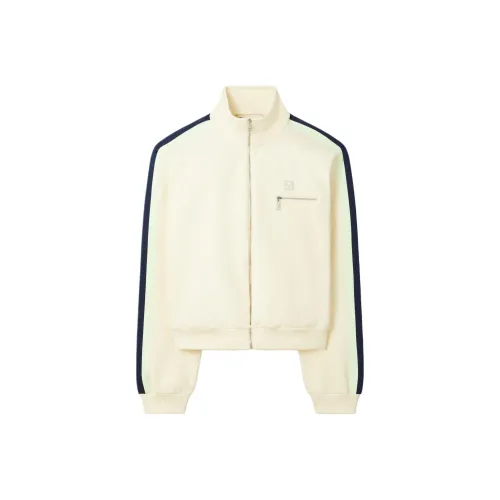 Tory Burch Куртки и Пальто Женские Айвори Белый