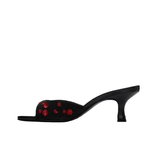 Staud Нижняя юбка Резистентные Слипоны Женские Черные