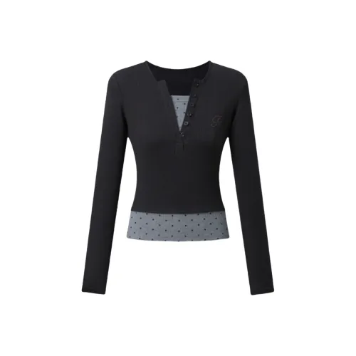 Princess Berdele T-Shirt Женская Черная