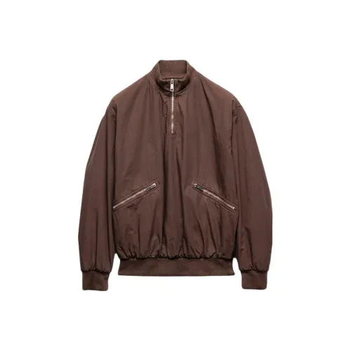 PRADA Куртки и Пальто Мужской Коричневый