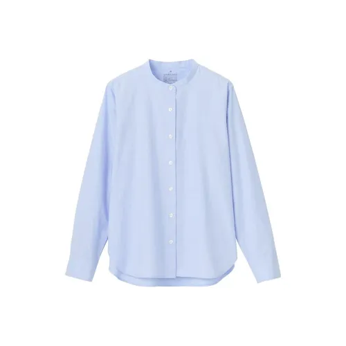 Muji Синие Женские Рубашки
