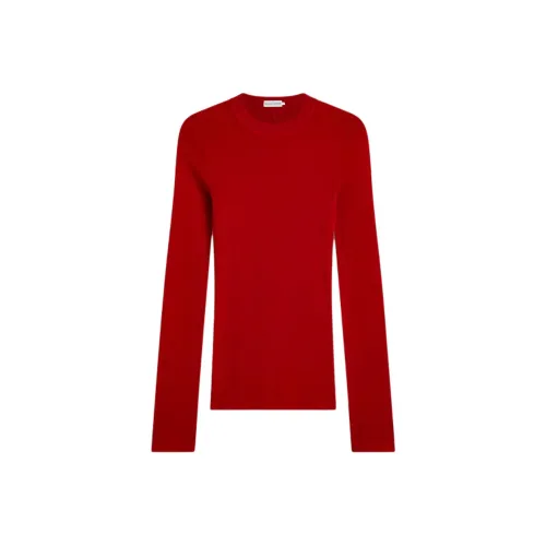 SCANLAN THEODORE Babywool Crew Свитер Женский Малиновый Темно-Красный