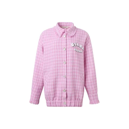 DIANA VEVINA Розовые Женские Куртки