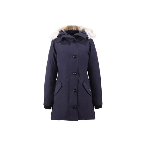 Canada Goose Down Jacket Women's Dark Blue