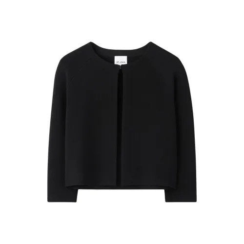 St. John SS24 Куртки Пальто Женские Черный