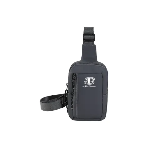 BEN SHERMAN Oxford Sling Bag Unisex Black