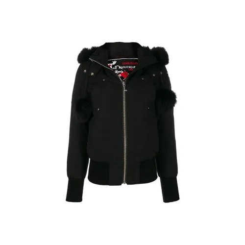 Moose Knuckles Пуховик Зимний Женский Черный