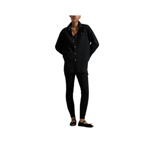 Polo Ralph Lauren Большой размер рубашка женская черная