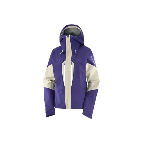 SALOMON MountainGore Te Куртки Пальто Женские Фиолетовый