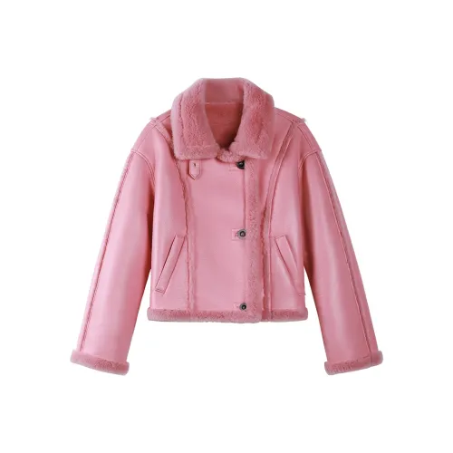 THE SEA LIFE Куртки Пальто Женские Hepburn Розовый