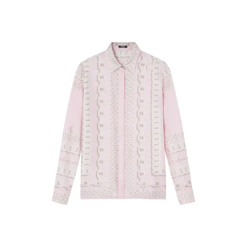VERSACE FW24 Рубашка Женская Светло-Розовая