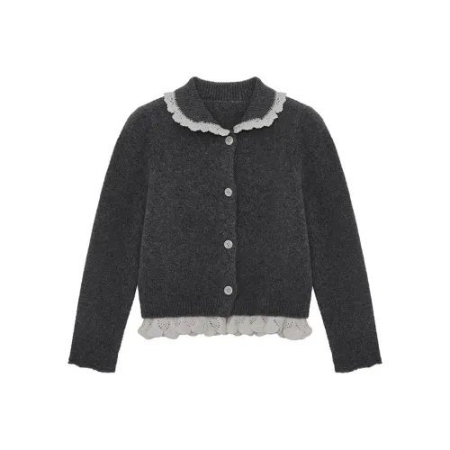 SHUSHU/TONG Серый Женские Трикотаж