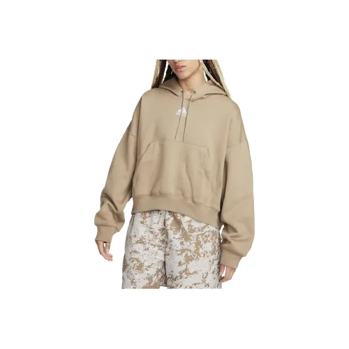NIKE Хаки Женские Свитшоты